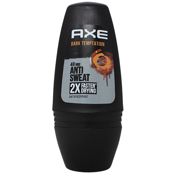 AXE Dark Temptation Roll-On Deodorant 50ml - Irresistible Fragrance