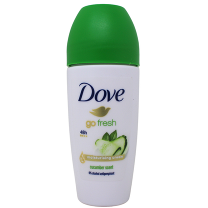 Dove Go Fresh Cucumber Roll-On Antiperspirant Deodorant - 50ml (UK)