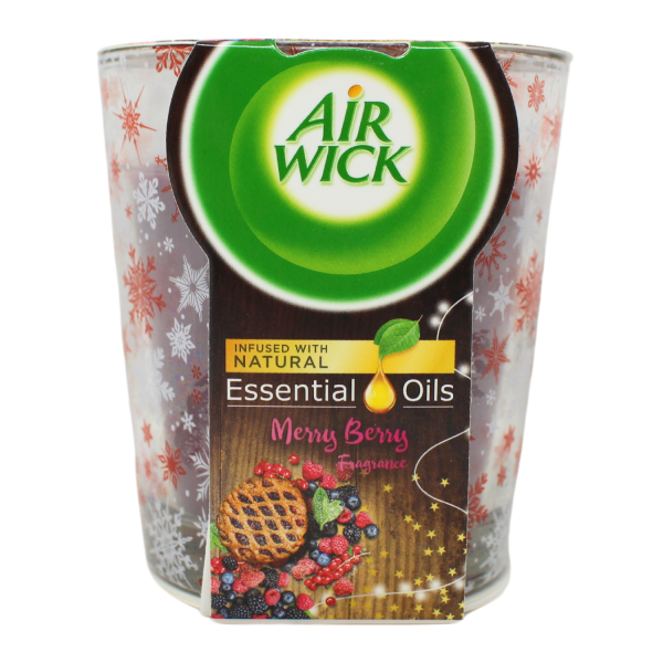 Air Wick Candle 105g - Merry Berry Scent