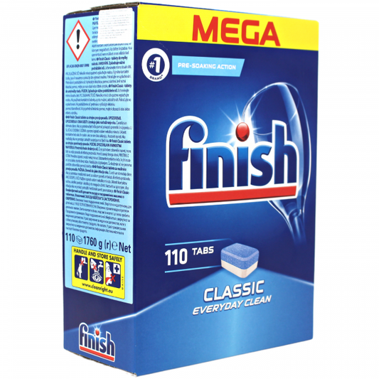 Finish Dishwasher Detergent Tabs - Classic - 110 Count