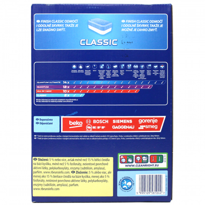 Finish Dishwasher Tabs - Classic Lemon - 110 Count