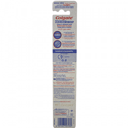 Colgate Double Action Medium Toothbrush - 120 Count
