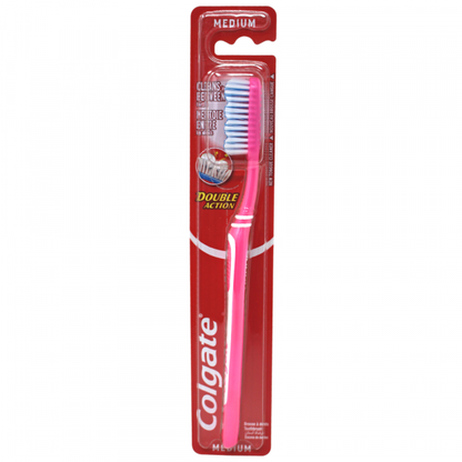 Colgate Double Action Medium Toothbrush - 120 Count