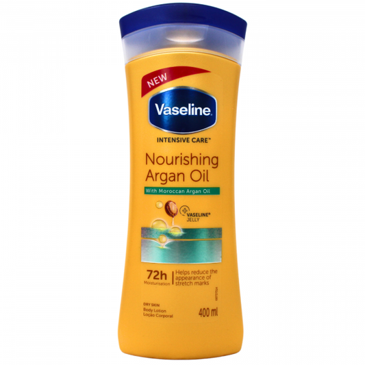 VASELINE B/L 400ML NOURISHING ARGAN OIL - Creative & Detailed