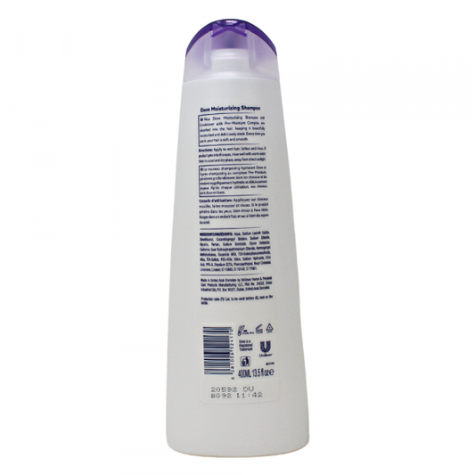 Dove Moisturizing Shampoo 400ml - Nourish and Revitalize Your Hair