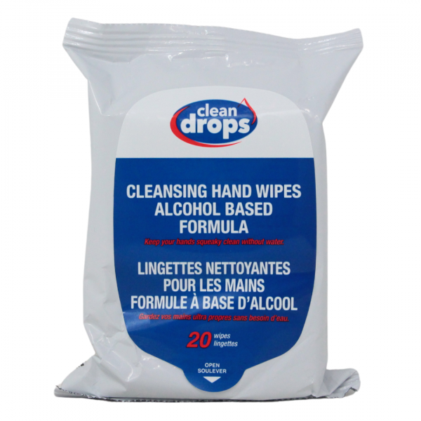 Creative & Detailed - Clean Drops Alcohol Wipes (20 Count)