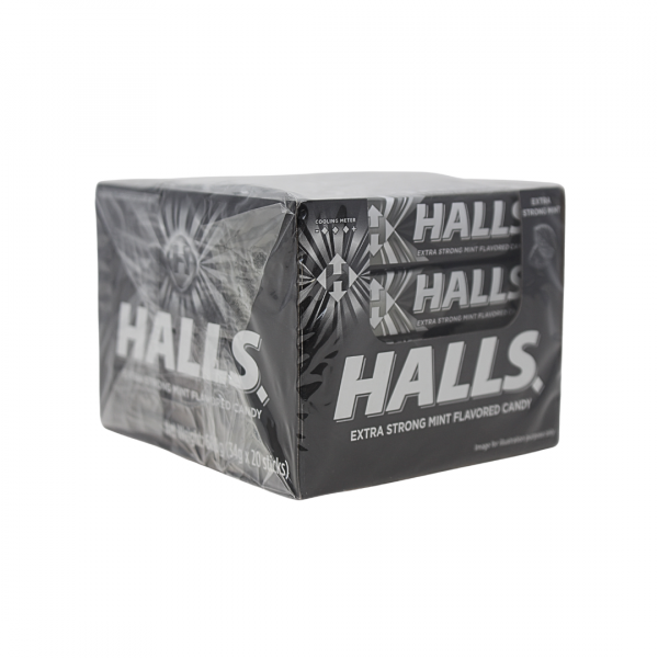 HALLS STICK 20X34G EXTRA STRONG MINT - Intense Refreshment On-the-Go