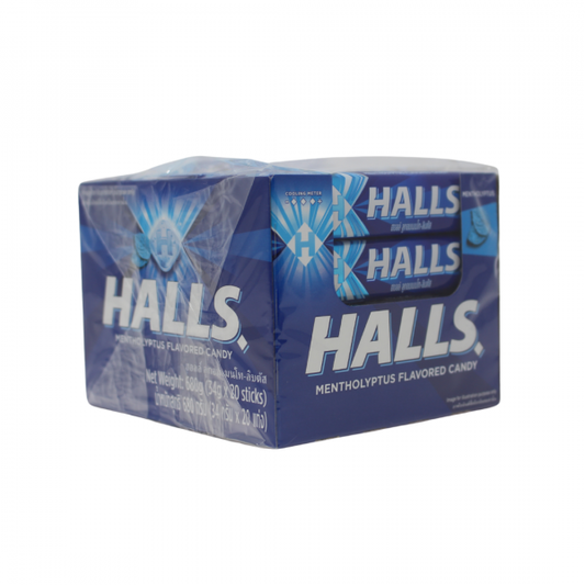 HALLS STICK 20X34G MENTHOL LYPTUS