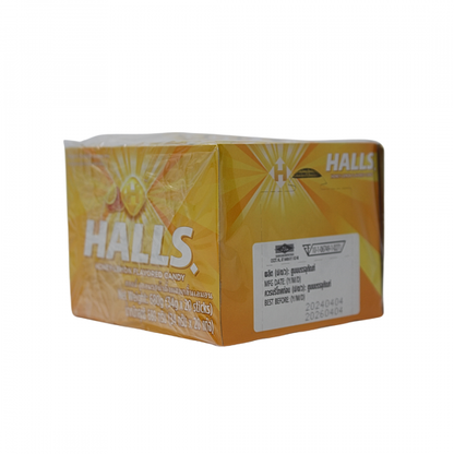 HALLS STICK 20X34G HONEY LEMON - Soothing Relief