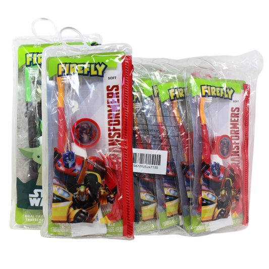 Firefly Kids 12pk Boys 5ct Oral Care Kit