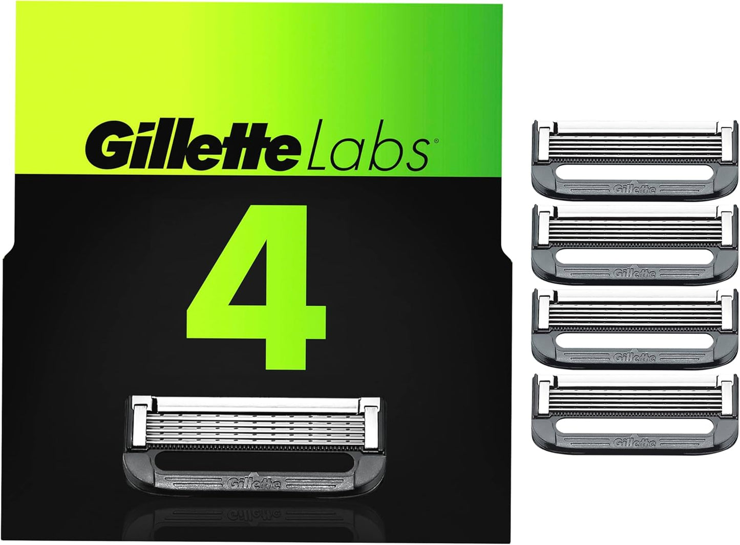 Gillette Labs Razor Cartridges - 4 Count