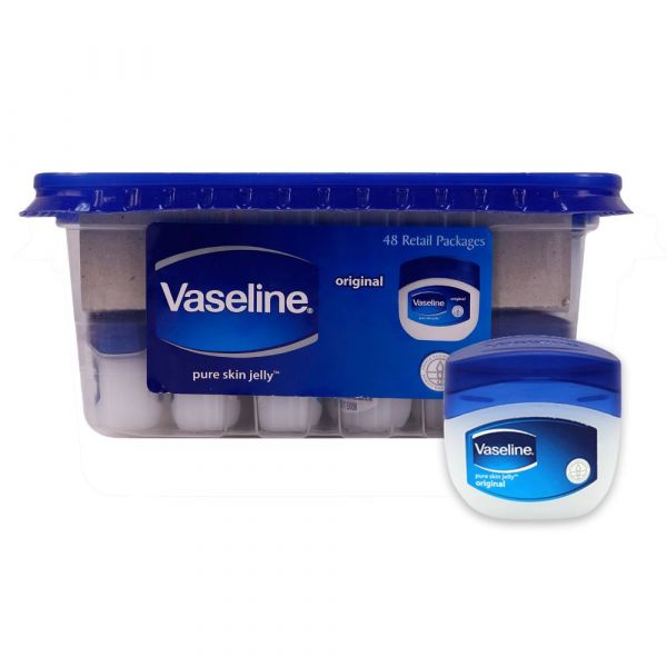 Vaseline Petroleum Jelly - 7g Tubs (48 Count Display)