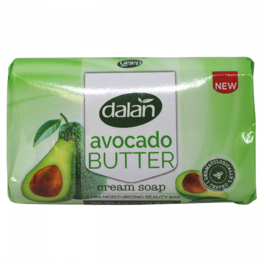Dalan Cream Bar Soap - Avocado Butter (3 x 125g)