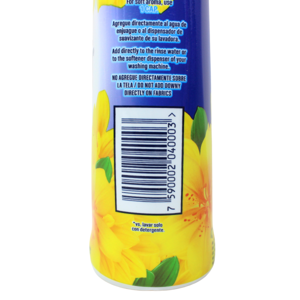 Downy Pureza Silvestre Fabric Softener - 800ml - Silky Smoothness & Fresh Scent