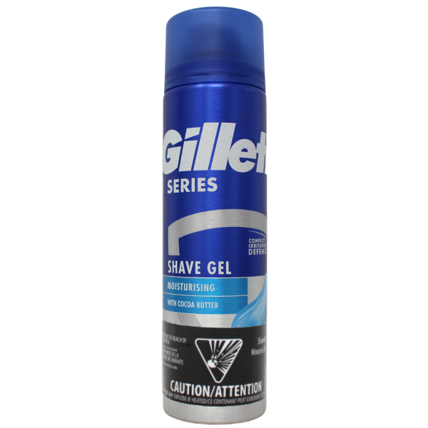 Gillette Moisturising Shave Gel 200ml - Cocoa Butter