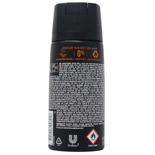 Axe Dark Temptation Body Spray 150ml - Irresistible Chocolate Fragrance