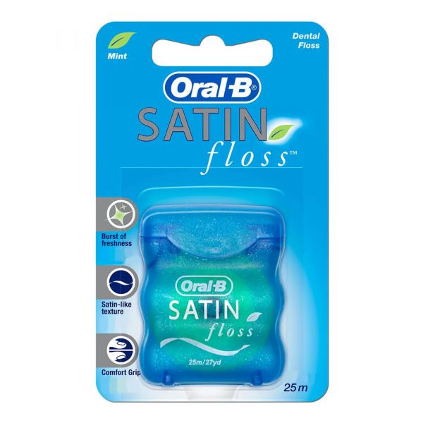 Oral-B Satin Floss - Mint (25m) - Creative & Detailed
