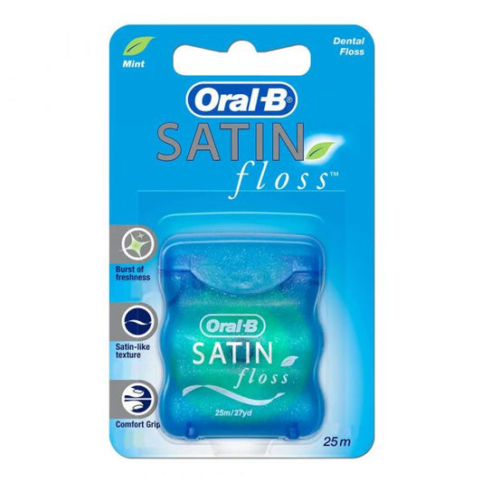 Oral-B Satin Floss - Mint (25m) - Creative & Detailed