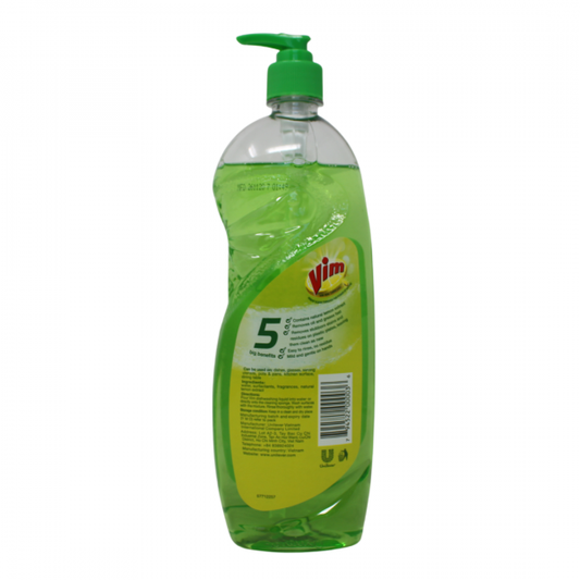VIM D/W 750ML Green Tea & Chamomile - Natural Dish Soap