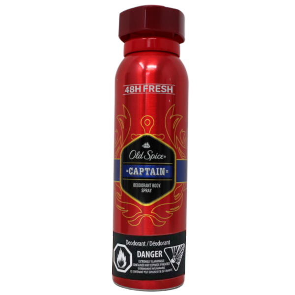 Old Spice Captain Spray 150ml - Creative & Detailed