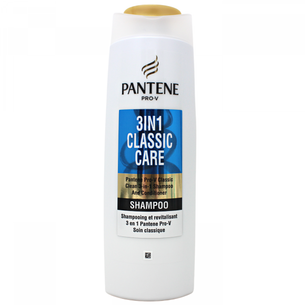 Pantene Pro-V Classic Clean 3in1 Shampoo - 400ml: Nourish, Cleanse, and Condition in One Step!