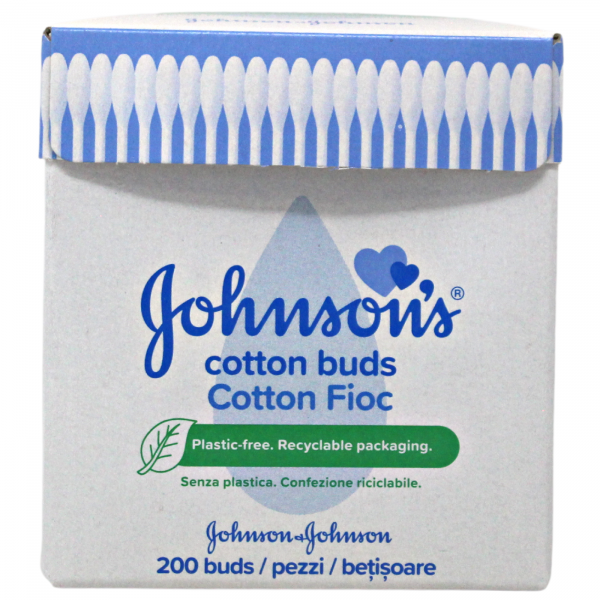 Johnson's Cotton Buds - 200 Count: Gentle Cleaning for the Whole Family