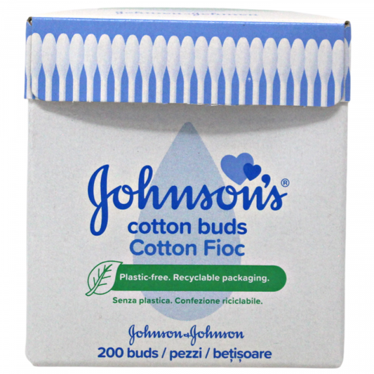 Johnson's Cotton Buds - 200 Count: Gentle Cleaning for the Whole Family