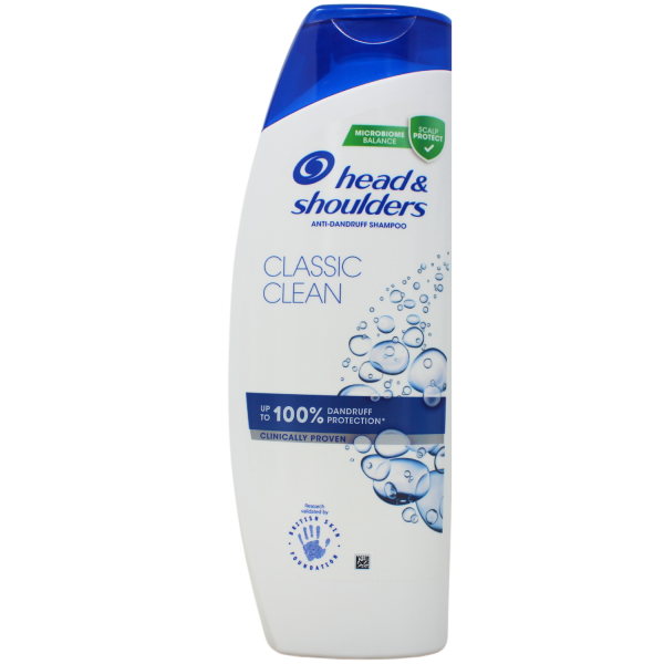 Head & Shoulders Classic Clean Shampoo 400ml - Deeply Cleanses & Refreshes