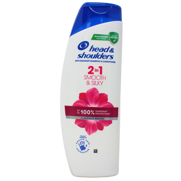 Head & Shoulders Smooth & Silky Anti-Dandruff Shampoo - 400ml
