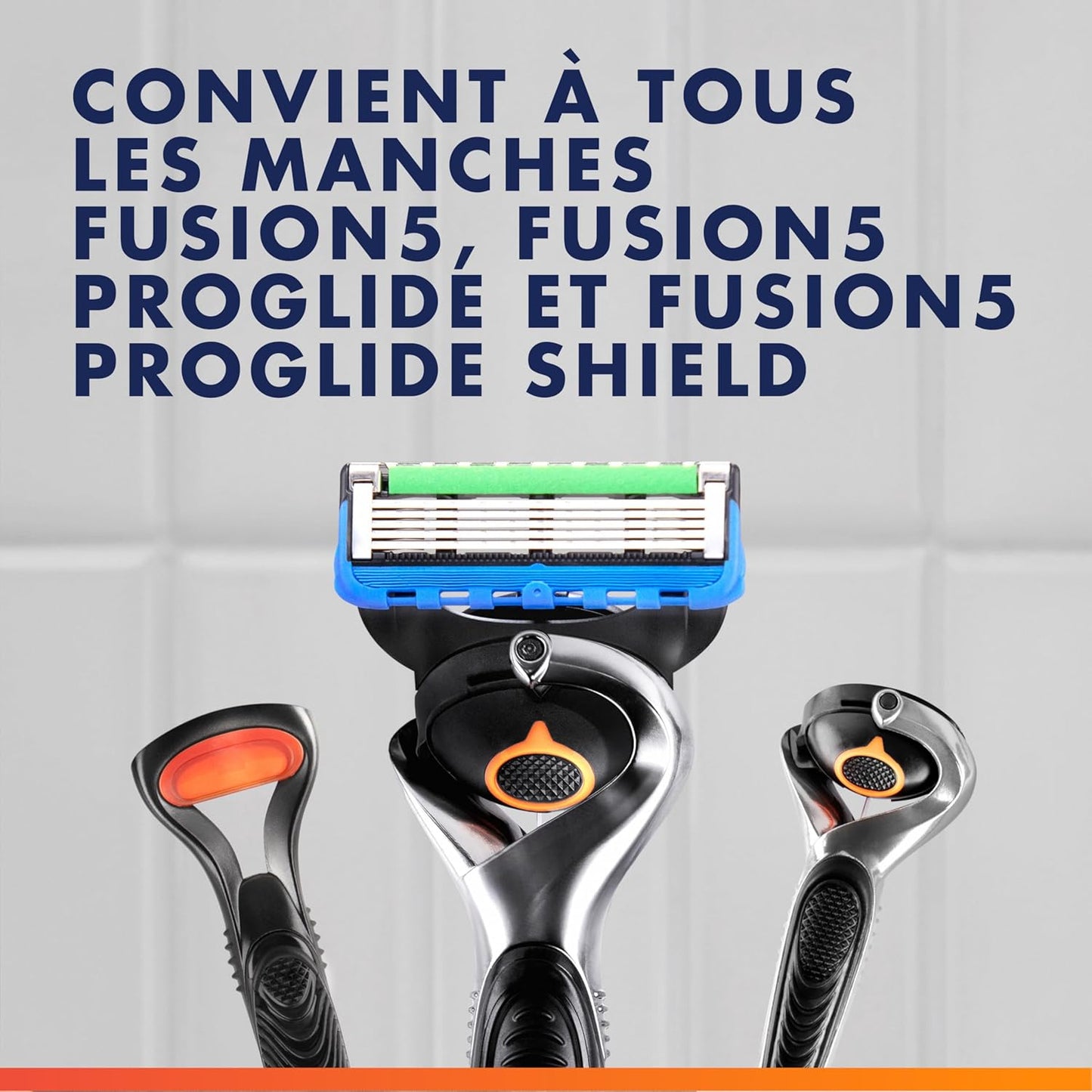 Gillette Fusion5 Razor Blades - 12 Refills for a Close, Comfortable Shave