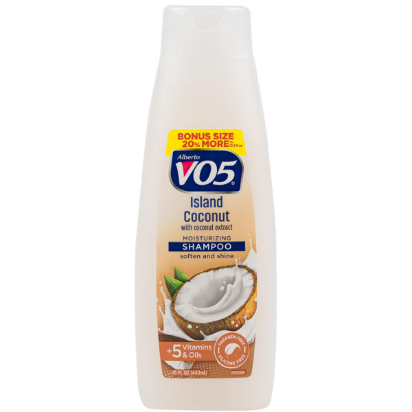 Alberto VO5 Island Coconut Shampoo - 443ml - Nourishing & Revitalizing