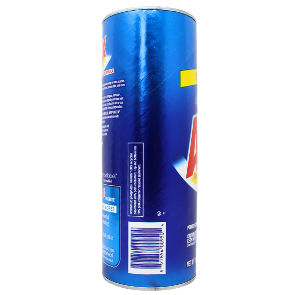 Ajax Powder Cleanser with Bleach - Scratch-Free Cleaning 595g