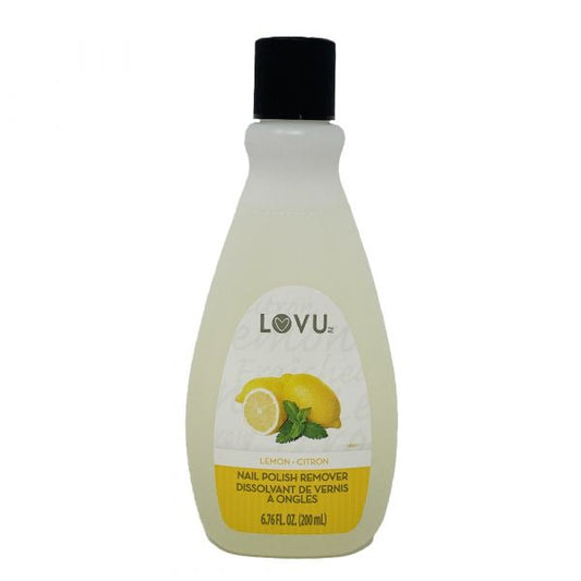 LOVU NAIL POLISH REMOVER 200ML LEMON