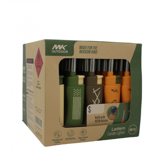 MK CANDLE OUTDOOR SERIES LANTERN REFILLABLE LIGHTER