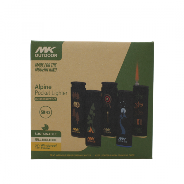 MK JET OUTDOOR SERIES Refillable Lighter - Power for Outdoorsmen