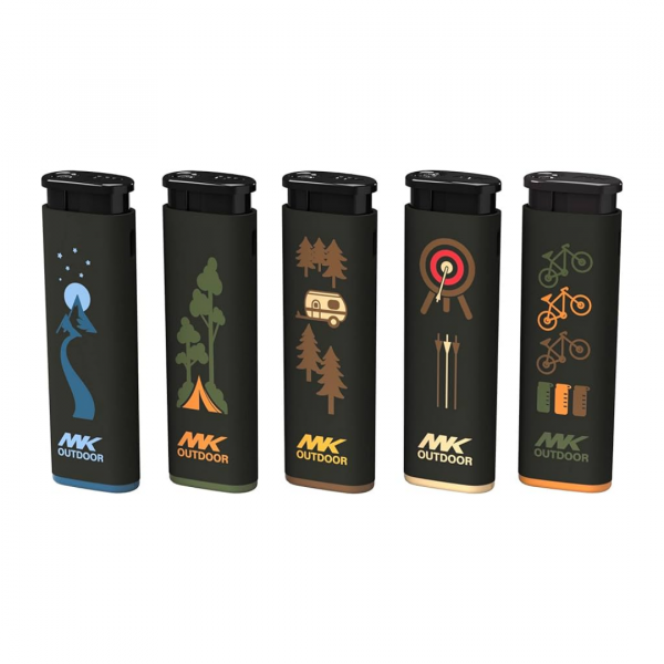 MK JET OUTDOOR SERIES OUTDOORSMEN REFILLABLE LIGHTER/50X6