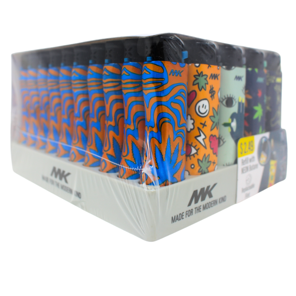 MK Flint Plant Series Refillable Lighter (50x10)