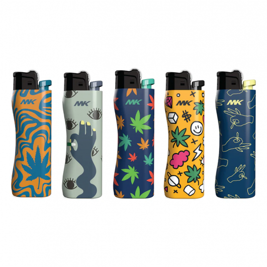 MK Flint Plant Series Refillable Lighter (50x10)