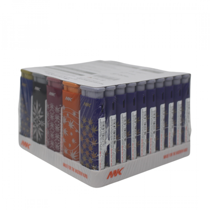 MK Jet Mary Series Refillable Lighter - 50x10 Pack