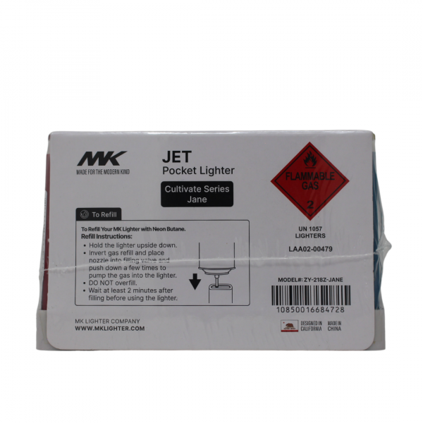 MK Jet Jane Series Refillable Lighter - 50 x 10