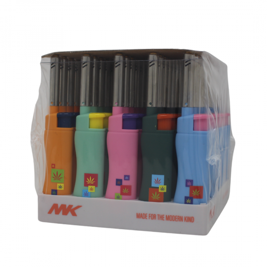 MK CANDLE JET POP SERIES REFILLABLE LIGHTER/50X6