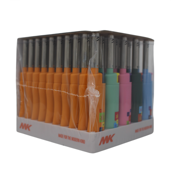 MK Candle Jet Pop Series Refillable Lighter - 50 Count