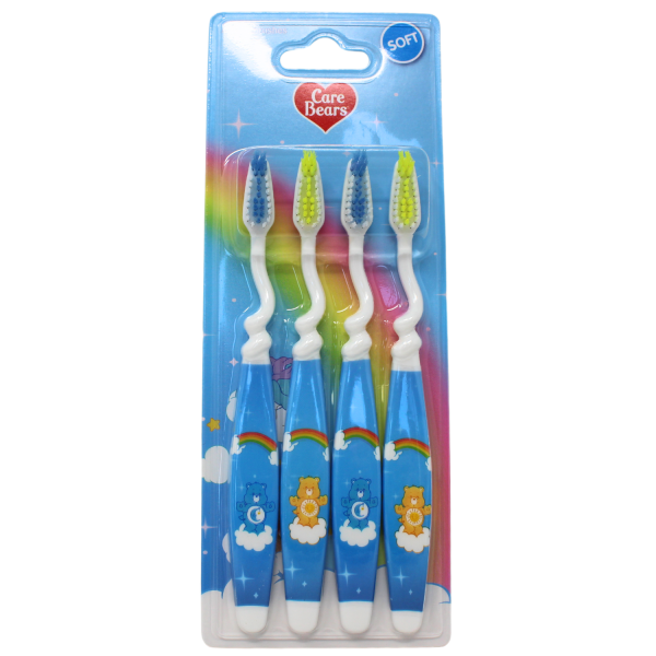 CARE BEARS KIDS T/B 4CT BLUE SOFT/6X4