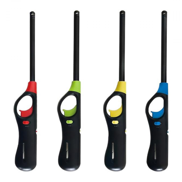NEON ASSORTED COLOR BBQ LIGHTER BLISTER/72