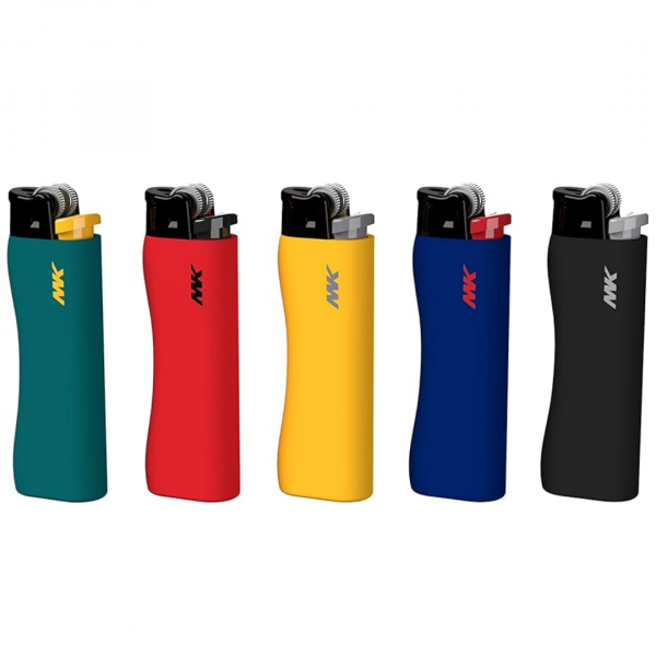 MK Flint Grip-Pro Hue Refillable Lighter - 50x10 Pack