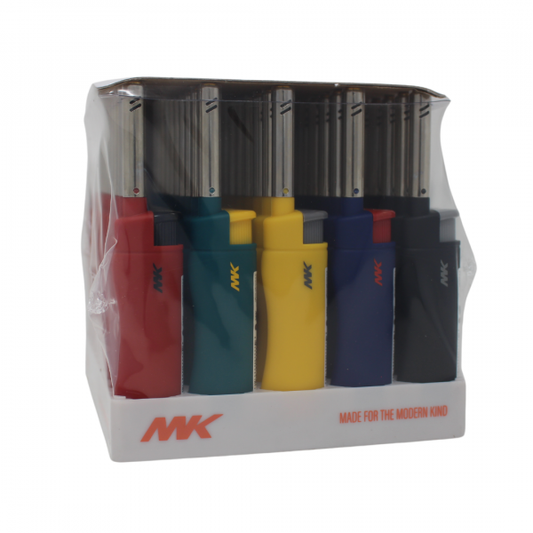 MK Candle Jet Hue Series Refillable Lighter (50x6)