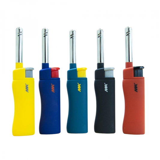 MK Candle Jet Hue Series Refillable Lighter (50x6)