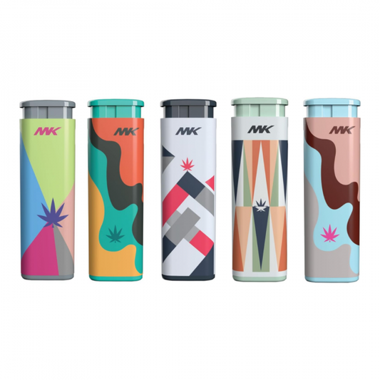 MK JET HYRDO SERIES REFILLABLE LIGHTER - 50 Pack