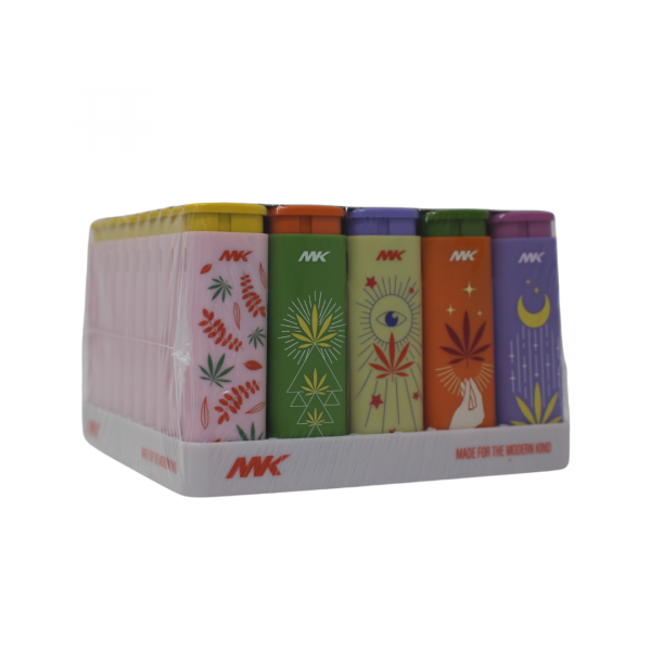MK Jet Dream Series Refillable Lighter - 50 Count