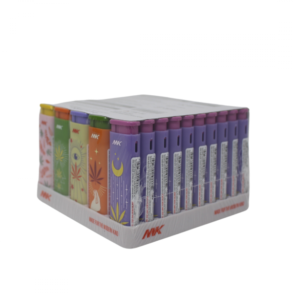 MK Jet Dream Series Refillable Lighter - 50 Count